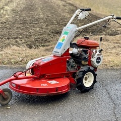 オーレック　中古　ロータリーモア　草刈機　現状出品　AM61B　 OREC 自走式草刈機 6馬力の画像