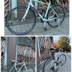 【王道クロスバイク】GIANT ESCAPE R3 Mサイズ 24速（2020年式/クロモリフォーク）の画像