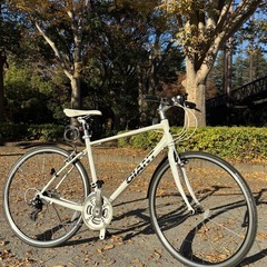 【王道クロスバイク】GIANT ESCAPE R3 Mサイズ 24速（2020年式/クロモリフォーク）の画像