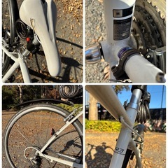 【王道クロスバイク】GIANT ESCAPE R3 Mサイズ 24速（2020年式/クロモリフォーク）の画像