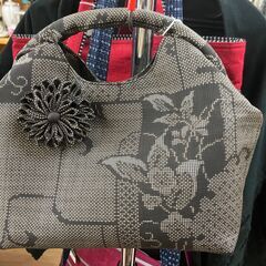 紬のバッグ　2800円