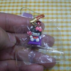 キティ(ざしきわらし) 根付け「ハローキティ」の画像