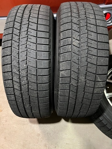 ご成約！225/65R17スタッドレスタイヤホイール付４本セット　EuroSpeed　ダンロップウインターマックス03 ハリアー、RA