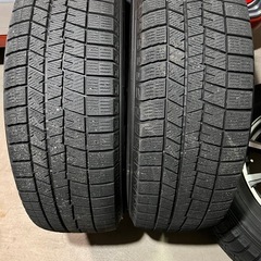 225/65R17スタッドレスタイヤホイール付４本セット　EuroSpeed　ダンロップウインターマックス03 ハリアー、RAV4、エクストレイル、アルファード、ヴェルファイア ヴェゼル アテンザ、など　の画像