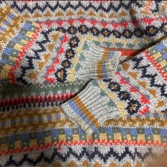 ウール100%セーターSサイズの画像