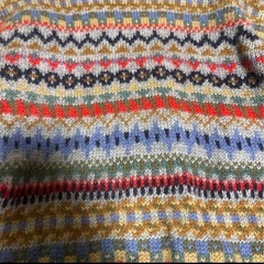 ウール100%セーターSサイズの画像