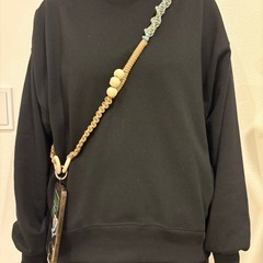パラコードスマホショルダーの画像