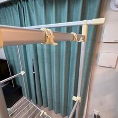 ニトリ　室内物干しの画像