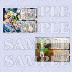 ずんだもん、２０２６年のカレンダー、A4サイズ！の画像