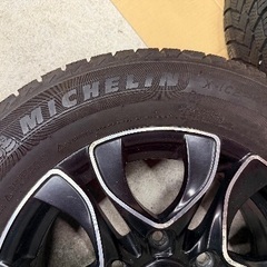 ハイエース向け　23年　ミシュランXアイス　スノー　アルミセットの画像