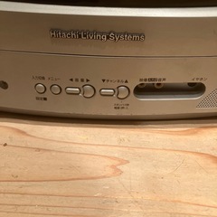 日立　14CL-HR8E ブラウン管カラーテレビ　14インチ　動作確認　2002の画像