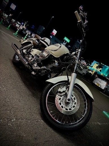 ドラックスター2507純正マフラー