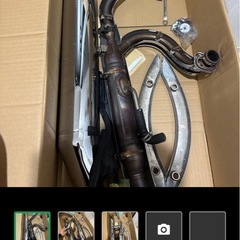 ドラックスター250純正マフラーの画像