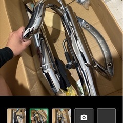 ドラックスター250純正マフラーの画像