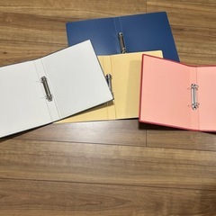 丸型リングファイル　4冊の画像