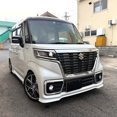 うそじゃろ❓スペーシアカスタム‼️ハイブリッドXS‼️車検付き、...