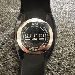 美品！GUCCI シンク SYNC ブラック 137.1の画像