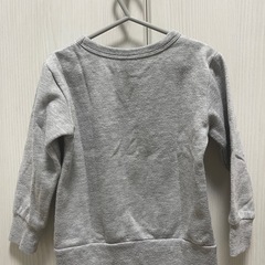 BOSTON グレー トレーナー 100cmの画像