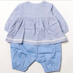 【1回着用】 ベビー 80cm　ロンパース カバーオールの画像