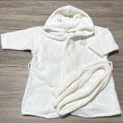 【1回使用】GELATO PIQUE ジェラピケ ベビー バスローブ
の画像