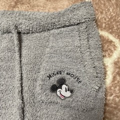 LLサイズ ミッキーふわもこルームパンツ☆両ポケットありの画像