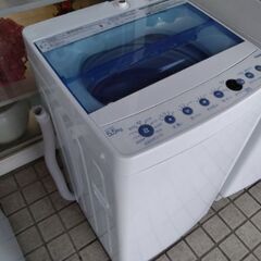 2021年  超お買い得　極上美品　車に積めるサイズ　風乾燥　洗濯機　このサイズでハイパワー5.5kgの画像