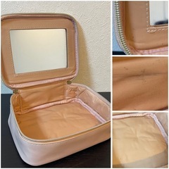 マリークワント ミラー付きドレッサーポーチ コスメポーチMARY QUANT の画像