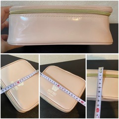 マリークワント ミラー付きドレッサーポーチ コスメポーチMARY QUANT の画像