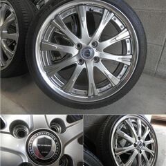 WORKアルミ・軽自動車 17インチセット・バリ山タイヤの画像