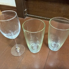 カレー皿　大皿　グラスの画像