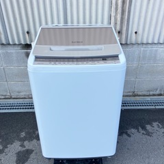 HITACHI ビートウォッシュ 洗濯機 BW-V80F 2021年製の画像