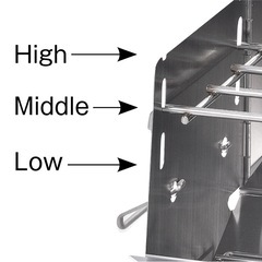 [新品未使用品]　UNIFLAME 薪グリルII 682845焚火台　　　　　　　　
&薪グリルロストルウォール付の画像