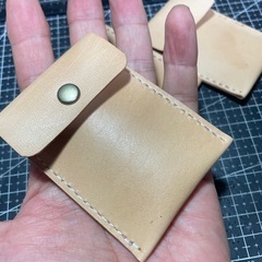 教室◼︎2個◼︎これは喜ぶ！2way 革のお年玉ポチ袋/コインケース◼︎pochi porch /coin caseの画像