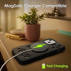 PROXA iPhone 14 Pro 6.7インチ iPhoneケース アイフォンカバー アイフォンケース 用万能携帯電話ケース - MagSafe充電器対応 - フルプロテクション/カードホルダースタンド/アームバンドストラップ - iPhone 14 Proに対応の画像