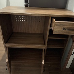 レンジ台 レンジボード キッチン 収納の画像