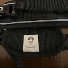 DOGS メッシュハーネス Mサイズ ブラックの画像