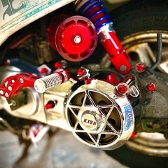 値下げ❗️希少❗️ホンダ クレージュタクトの車体の画像