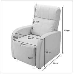 リクライニングチェア、ソファの画像