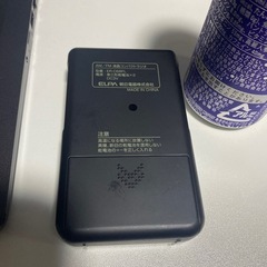 ラジオ　未使用品　電池付きの画像