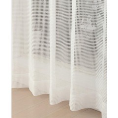 【新品】ミラーレースカーテン 2枚組の画像