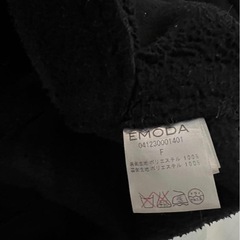 EMODA フード付きムートンコートの画像