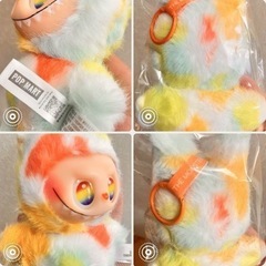 海外限定　ジモモ　ラブブ🩷カラフルレインボー🏳️‍🌈の画像