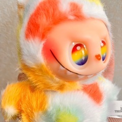 海外限定　ジモモ　ラブブ🩷カラフルレインボー🏳️‍🌈の画像