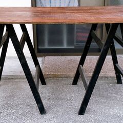 M645  ディスプレイテーブル  飾り棚  ラックテーブル 2つ折り 業者向けの画像