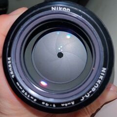 優良品 非ai Nikon NIKKOR-Q.C Auto 1:2.8 f=135mm 分解清掃済の画像