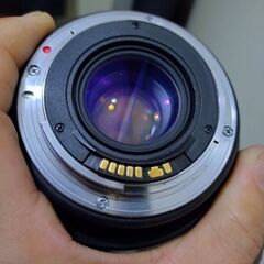 優良品 希少な純正フード付き SIGMA AF MACRO 90mm F2.8 for canonの画像