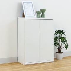 家具　キッチンキャビネット&ステンレスゴミ箱の画像