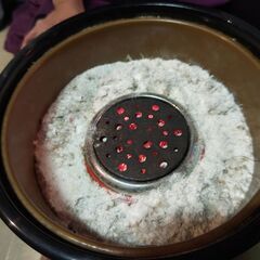 レア品  昭和レトロ サンヨー電気火鉢 B-352型（箱付き） 11月引き取り希望の画像