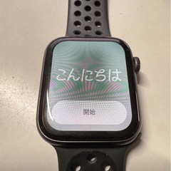 Apple Watch 44mm ブラック NIKE SE GPSモデル（アップルウォッチ）の画像