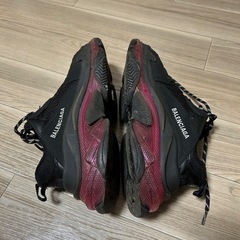 BALENCIAGA Triple S トリプルS スニーカー ブラック 40の画像